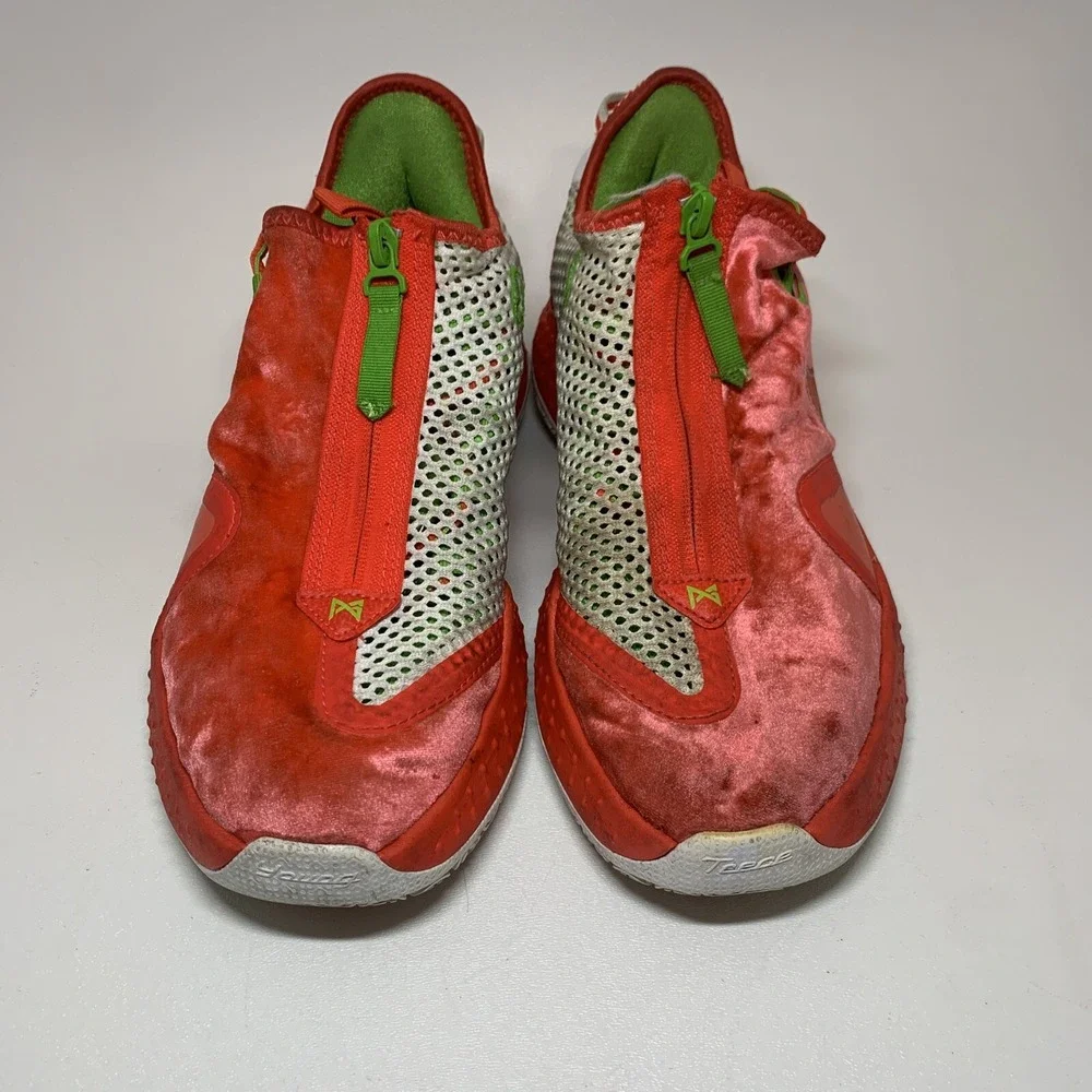 Nike PG 4 Christmas Men 8.5 Crimson/White-Green-Apple Basketball Shoe CD5079-602